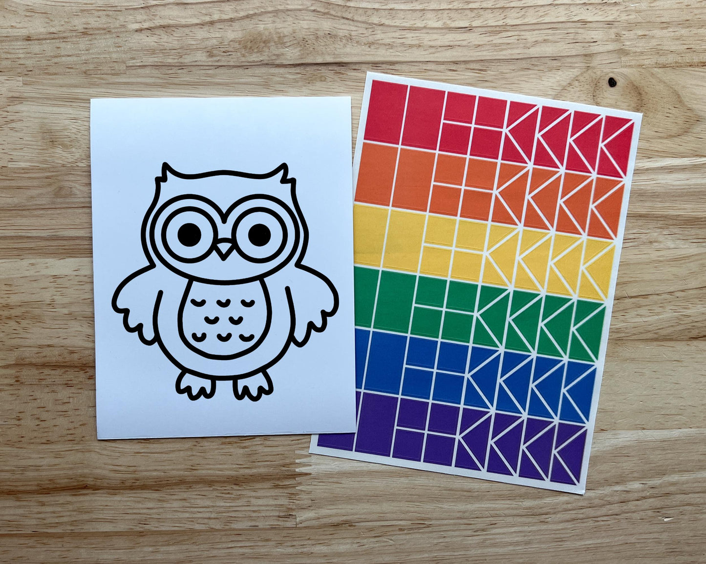 Owl Suncatcher Craft Party Favor