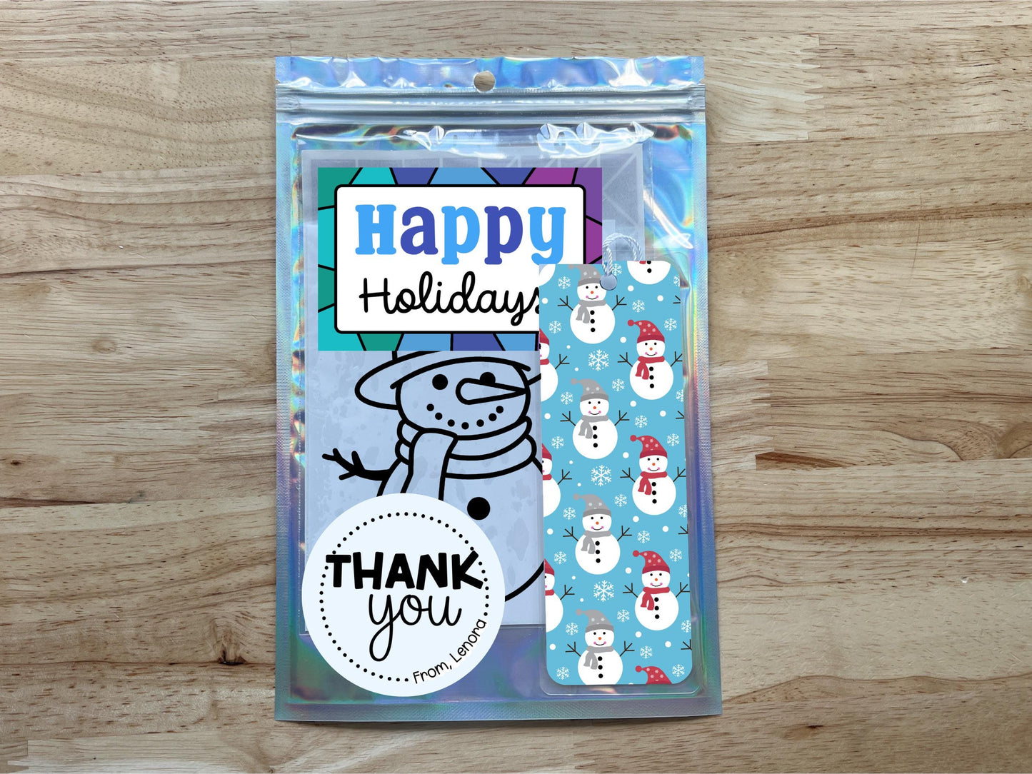 Winter Party Favor Bag