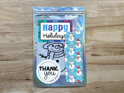 Winter Party Favor Bag