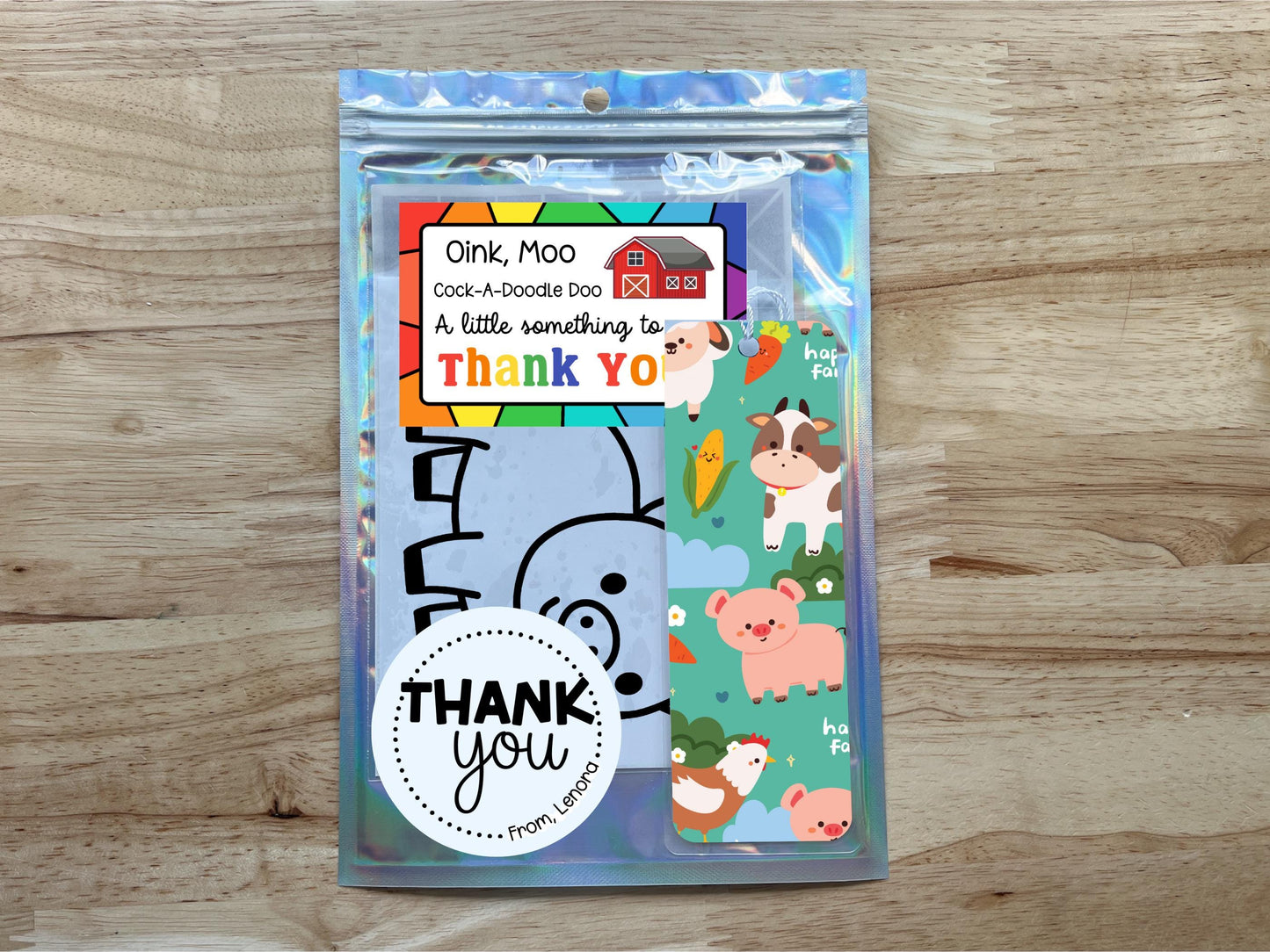 Farm Party Favor Bag