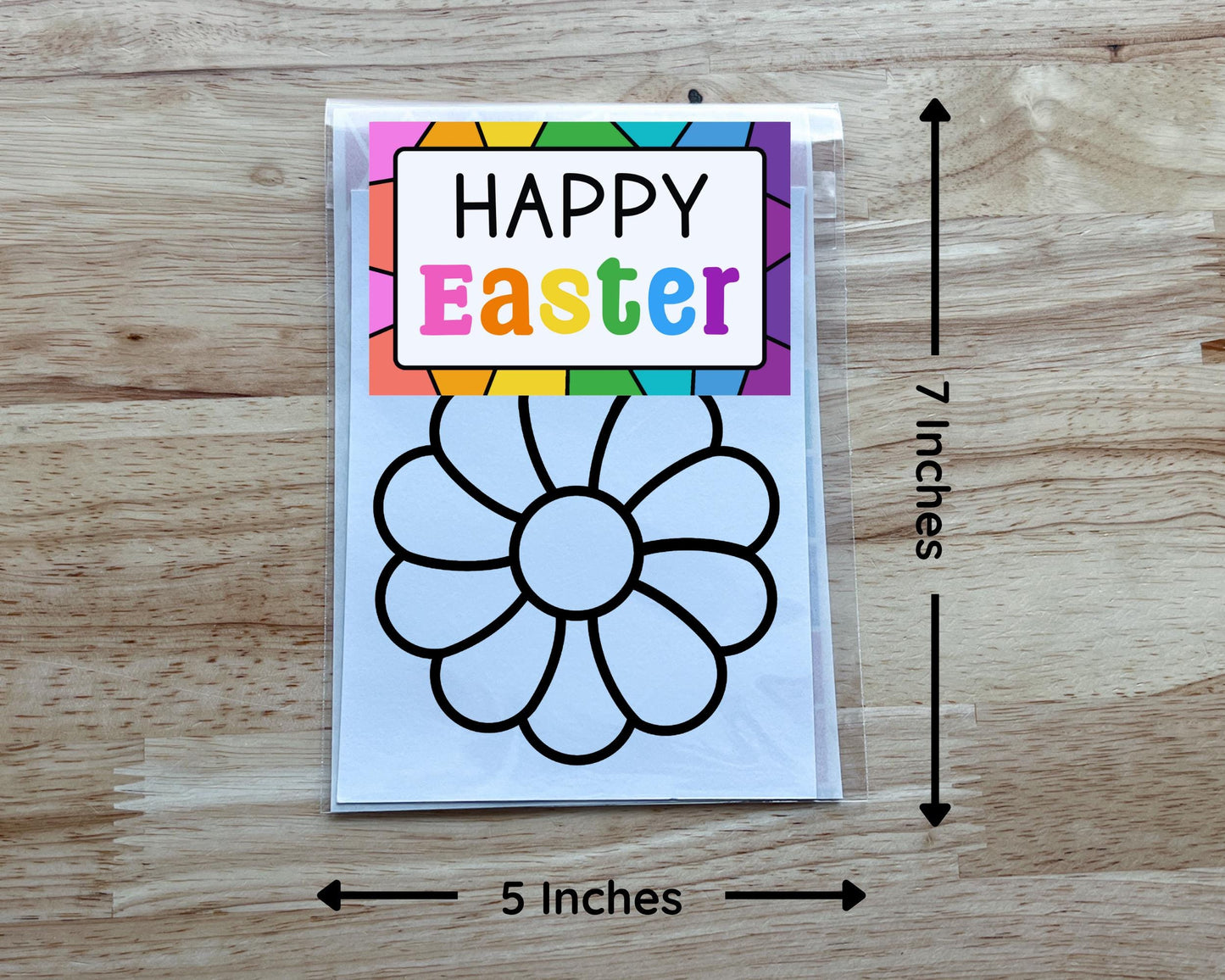 Easter Suncatcher Sticker Craft Kit, Set of 4