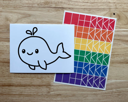 Whale Suncatcher Craft Party Favor