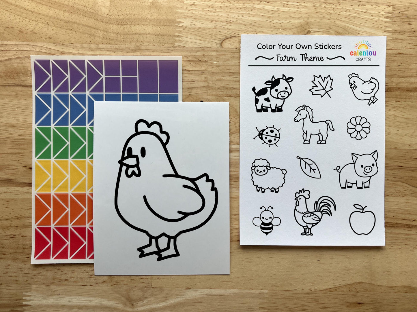 Farm Party Favor Bag