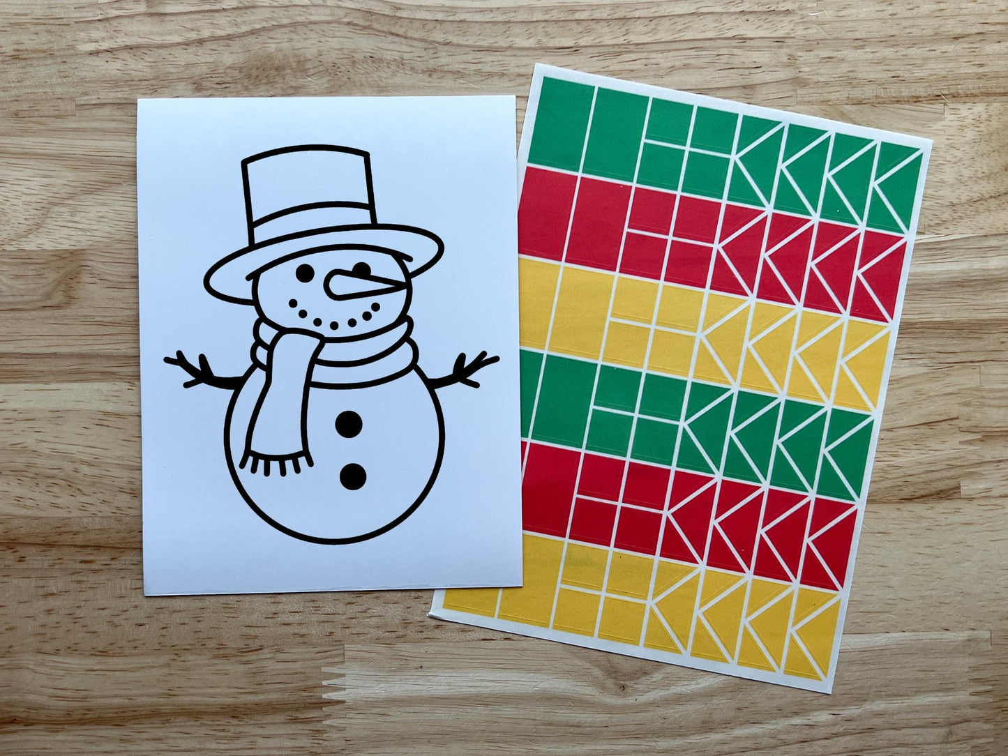 Bulk Winter Suncatcher Craft Activity