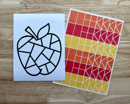 Apple Suncatcher, Fall Craft Kit