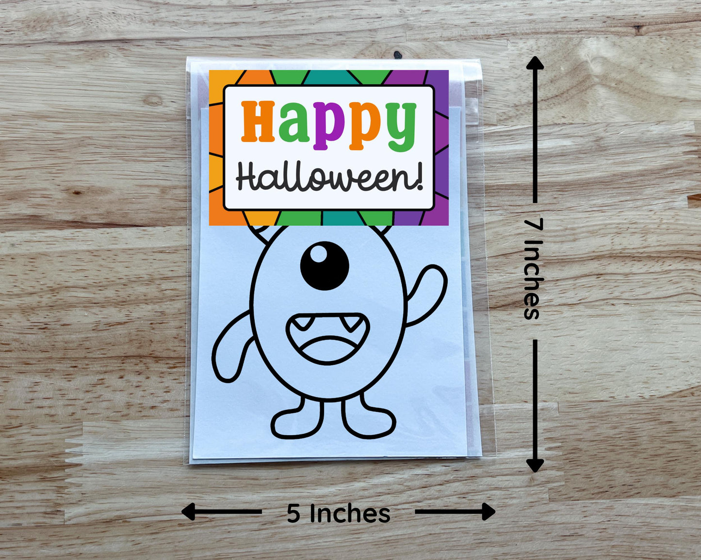 Monster Suncatcher Sticker Craft Kit, Set of 4