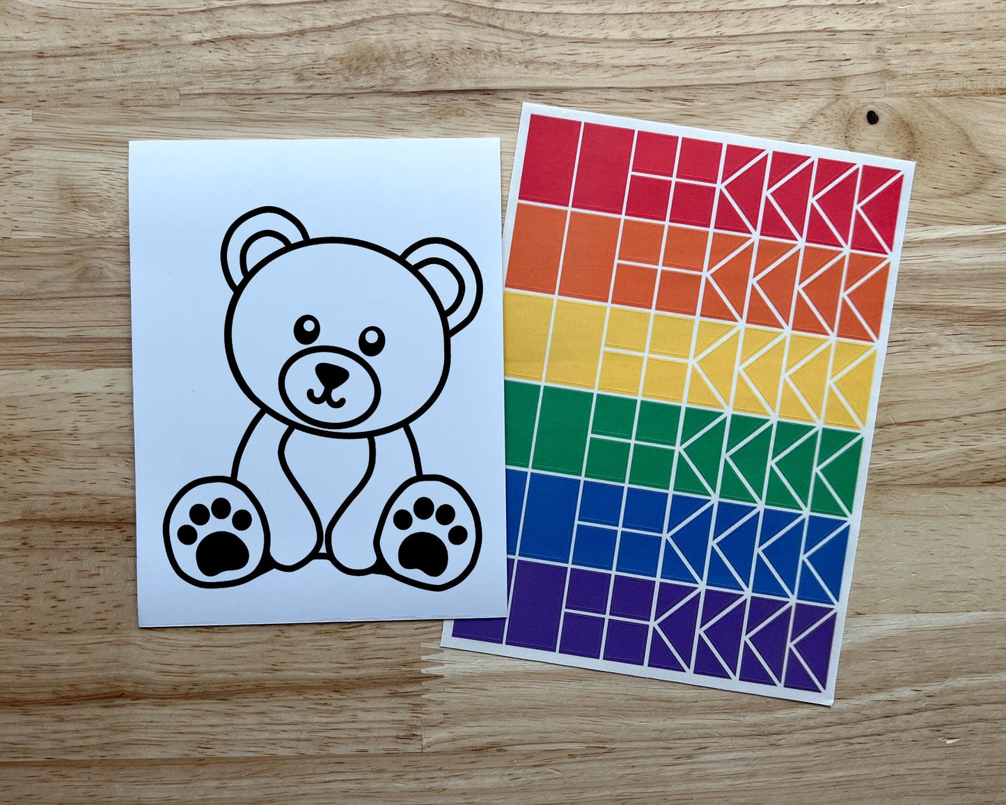 Bear Suncatcher Craft Party Favor