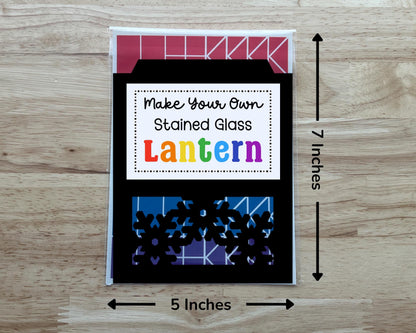 Snowflake Lantern Holiday Craft Kit