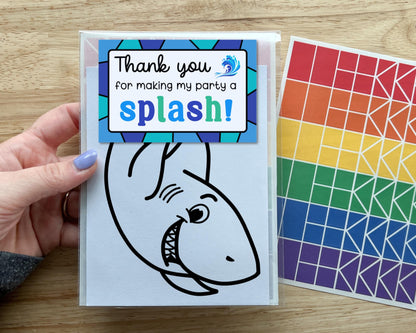 Shark Suncatcher Craft Party Favor