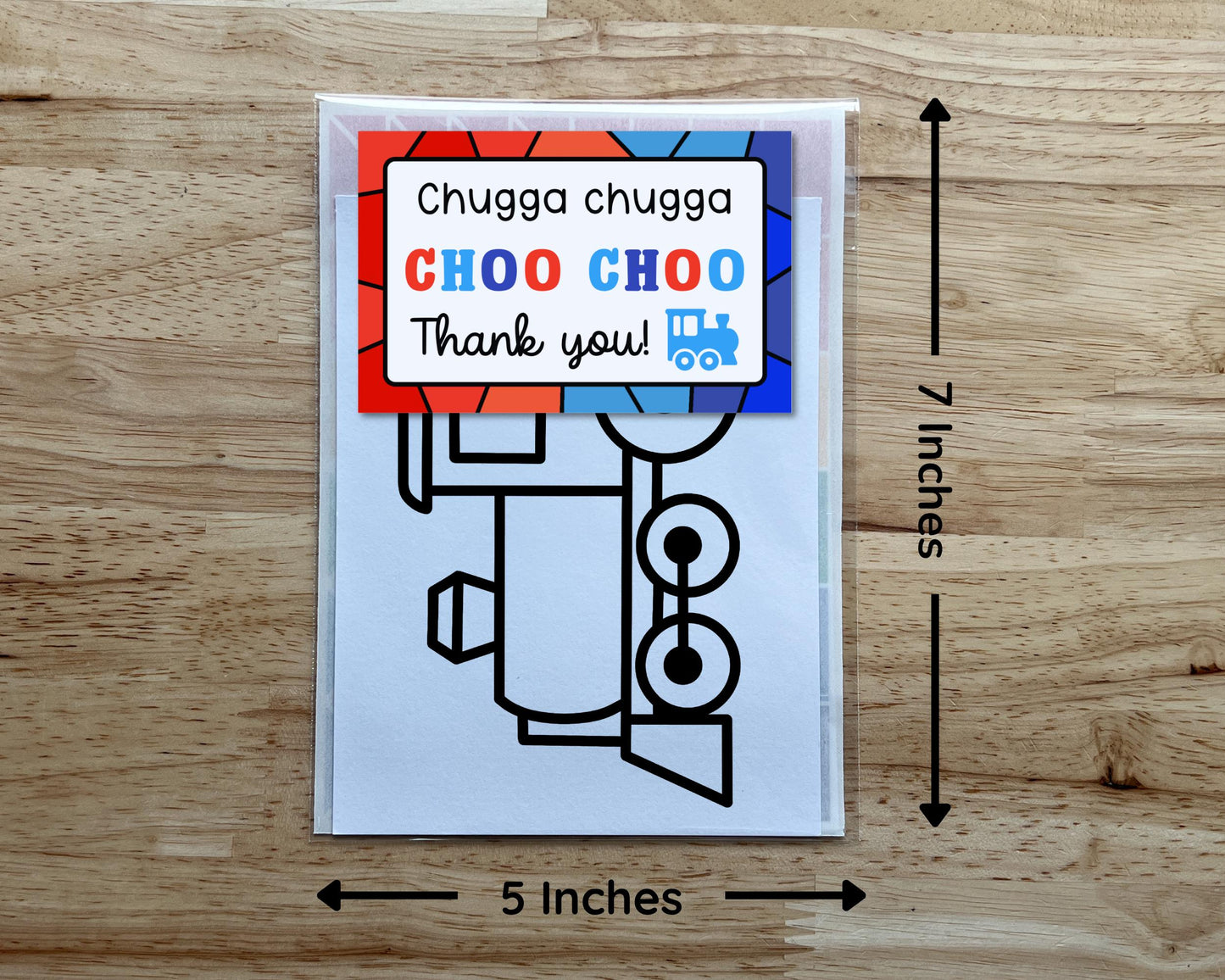 Train Suncatcher Craft Party Favor