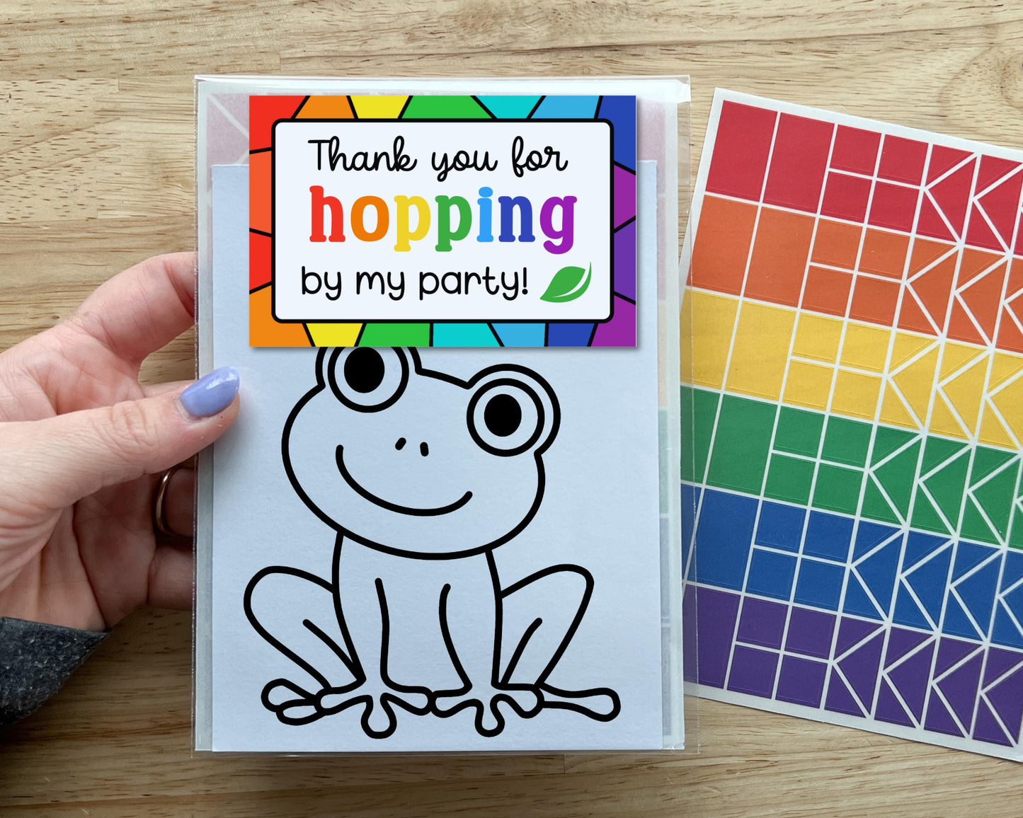 Frog Suncatcher Craft Party Favor