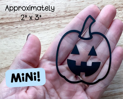 Mini Pumpkin Suncatcher Sticker Halloween Craft Kit
