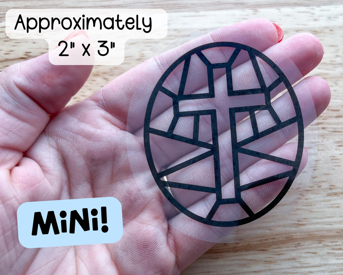 Mini Cross Suncatcher Easter Craft Kit