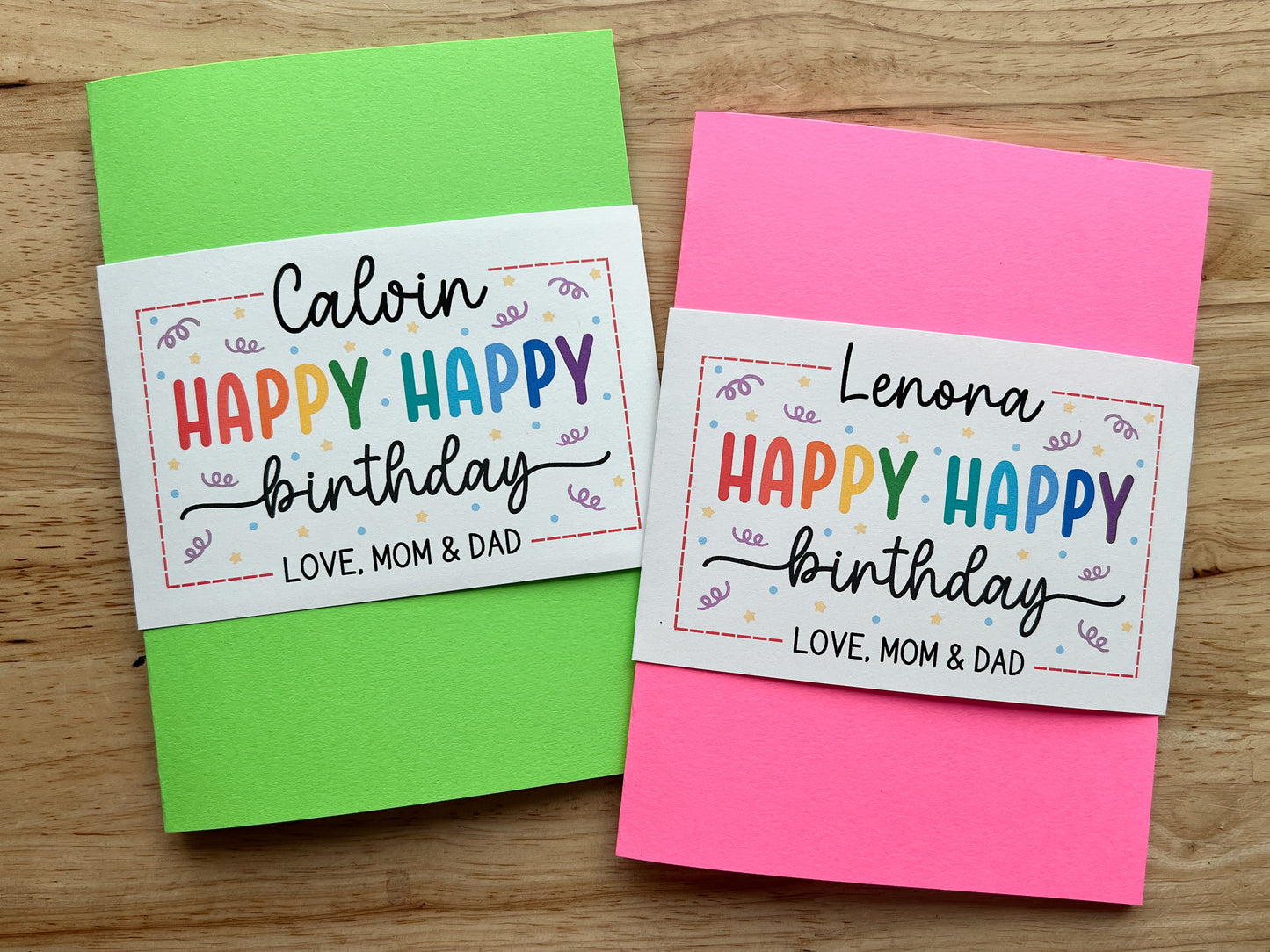 Birthday Gift Scratch Reveal Card