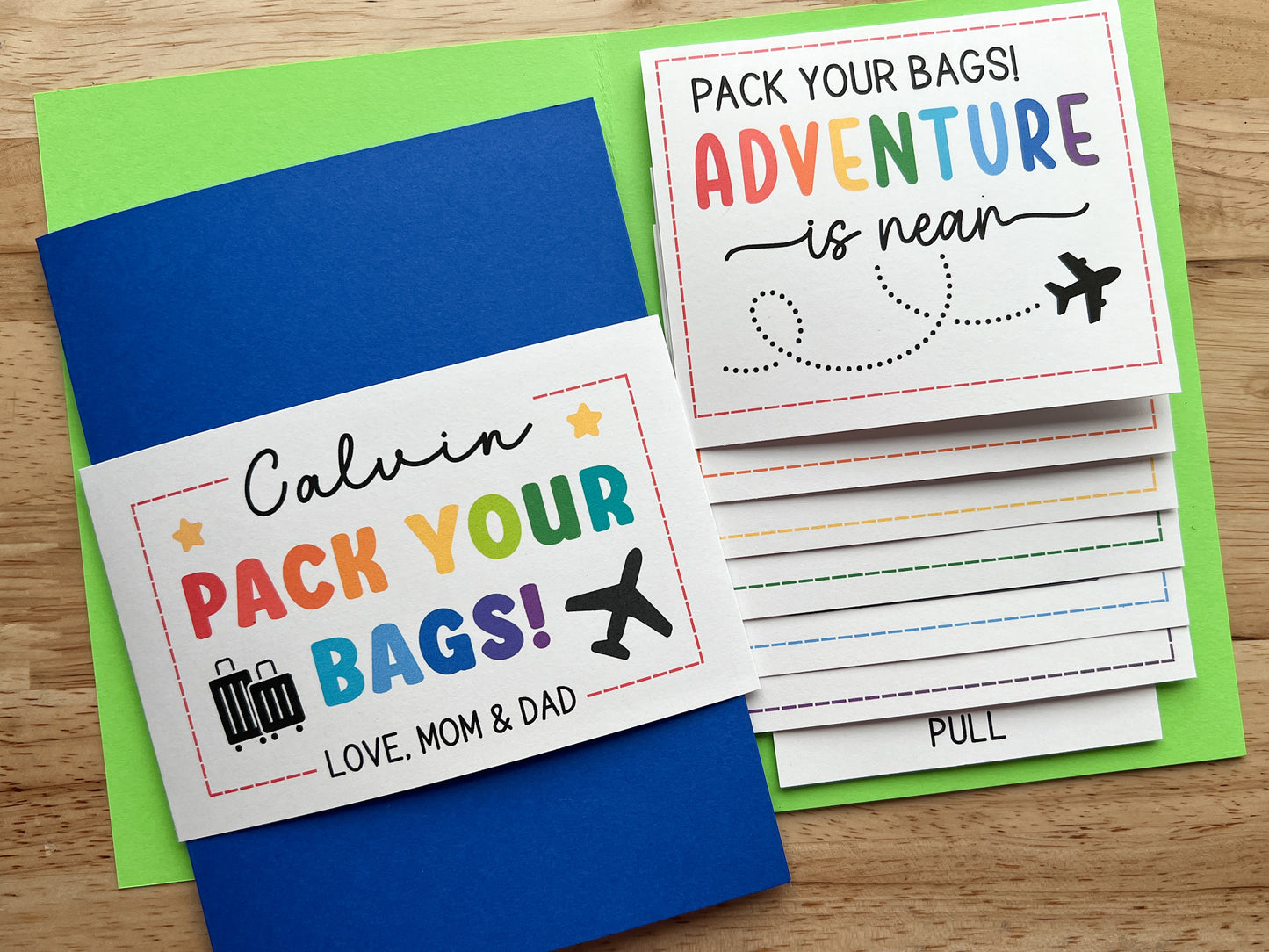 Surprise Trip Scratch Reveal Card