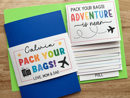 Surprise Trip Scratch Reveal Card