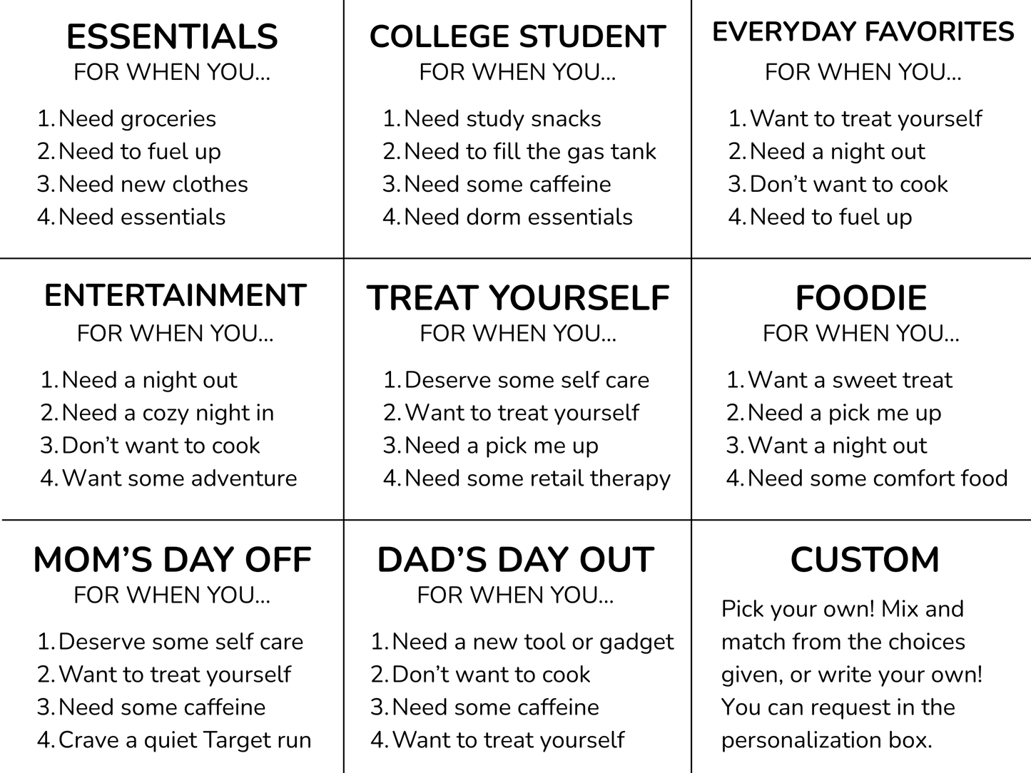 Birthday Gift Card Holder Waterfall Book (Holds 4 Gift Cards)