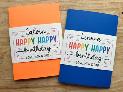 Birthday Gift Card Holder (Holds 1 Gift Card)