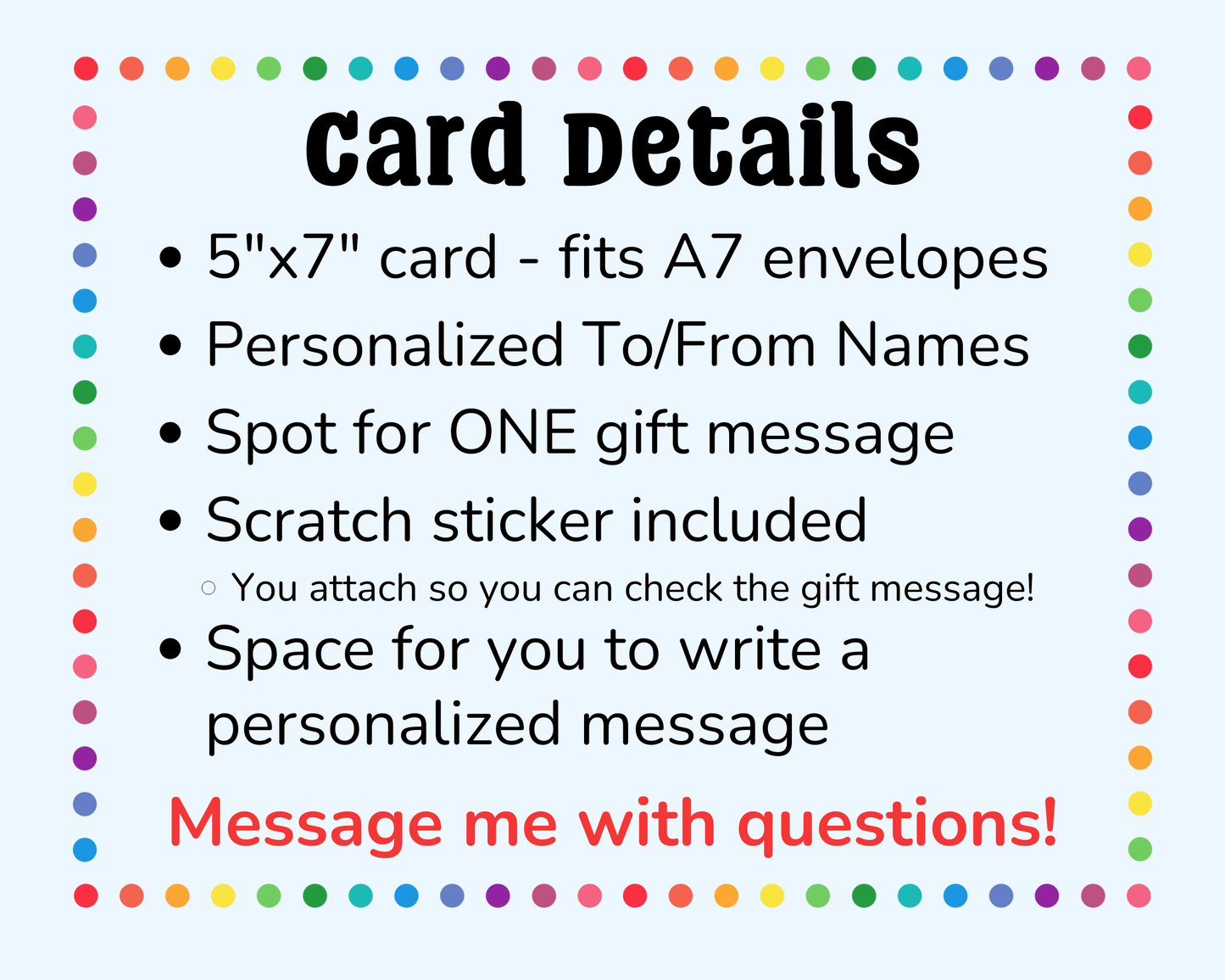 Birthday Gift Scratch Reveal Card