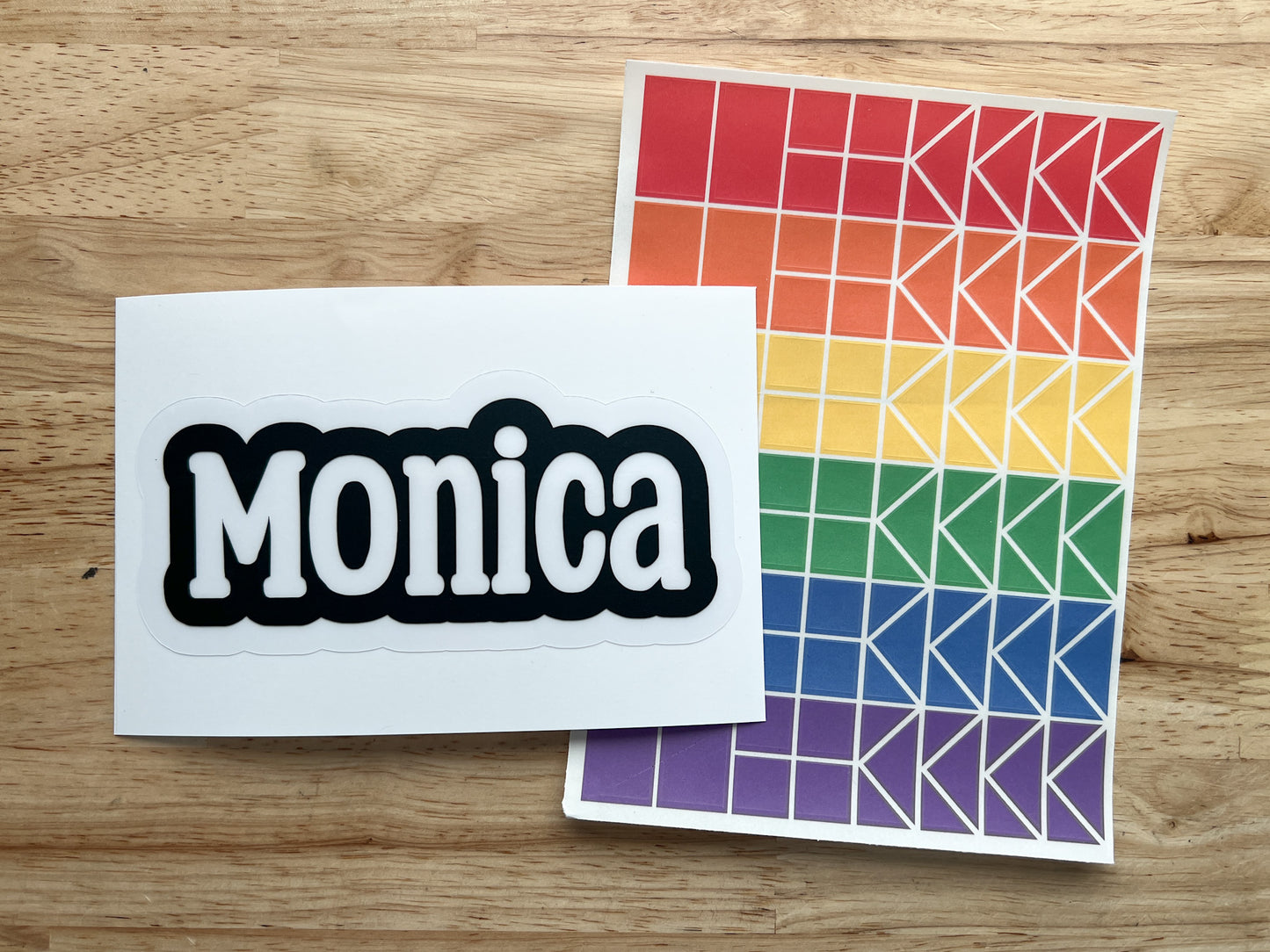 Personalized Name Suncatcher Sticker Craft Kit