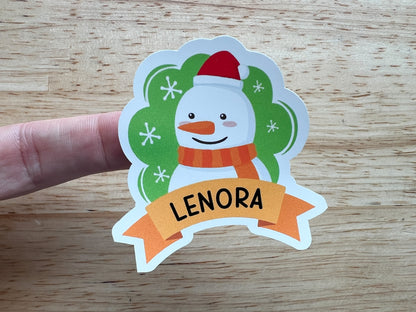 Christmas Character Gift Labels (Set of 12)