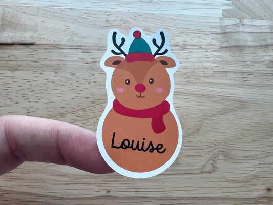 Personalized Christmas Character Gift Labels (Set of 20)