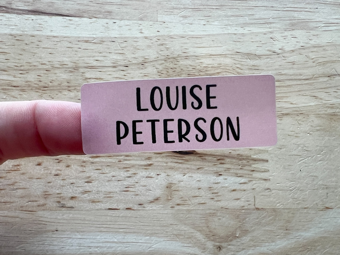 30 Standard Rainbow Waterproof Name Sticker Labels