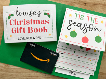 Christmas Gift Card Holder (Holds 1 Gift Card)