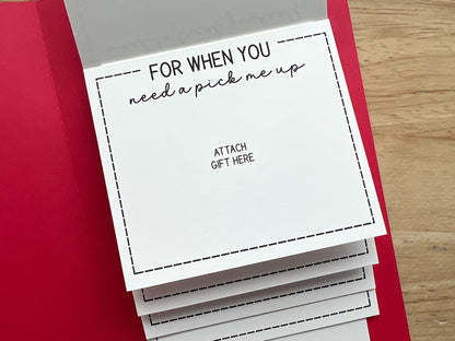 Thank You Gift Card Holder Waterfall Book (Holds 4-5 Gift Cards)