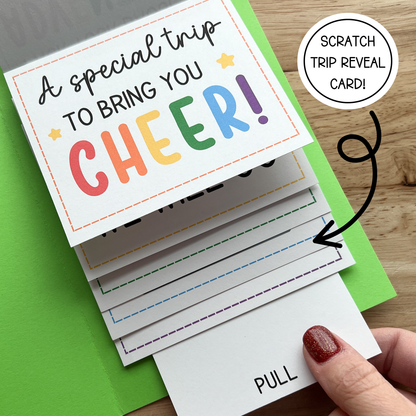 Surprise Trip Scratch Reveal Card