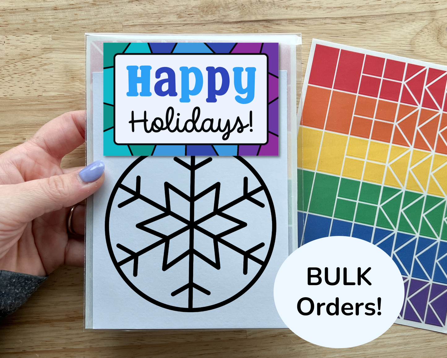 Bulk Winter Party Favors, Suncatcher Craft Kits