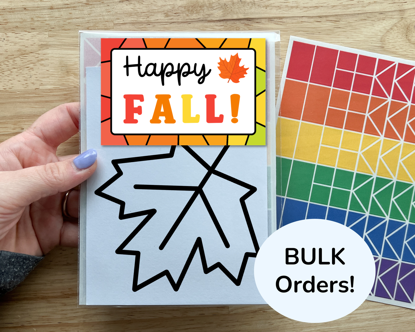 Bulk Fall Party Favors, Suncatcher Craft Kits