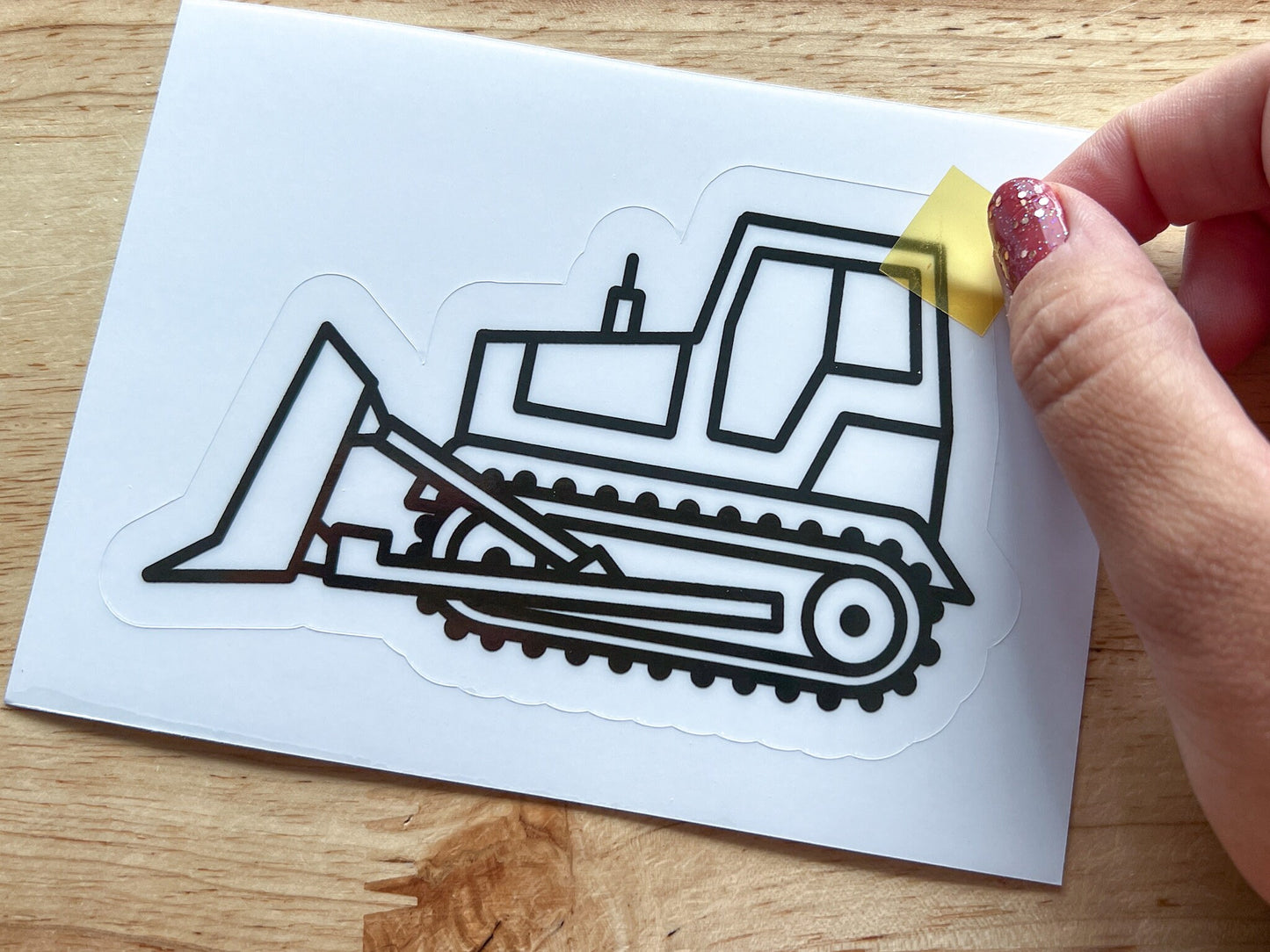 Construction Vehicle Suncatcher Sticker Craft Kit, Set of 4