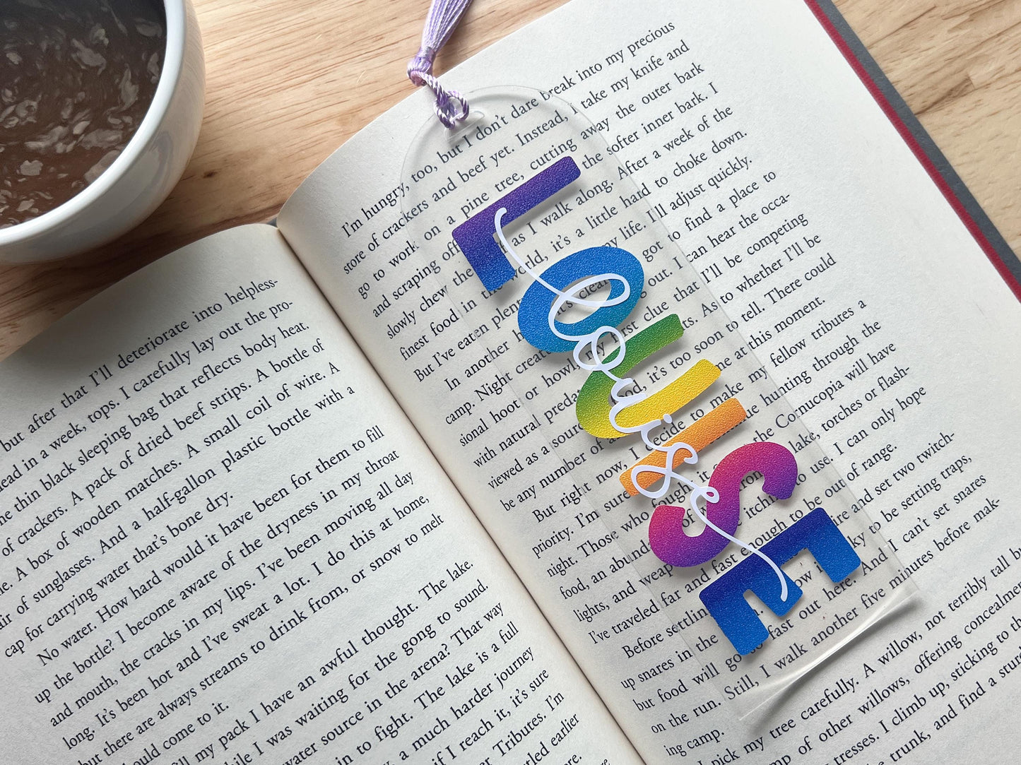 Personalized Acrylic Bookmark