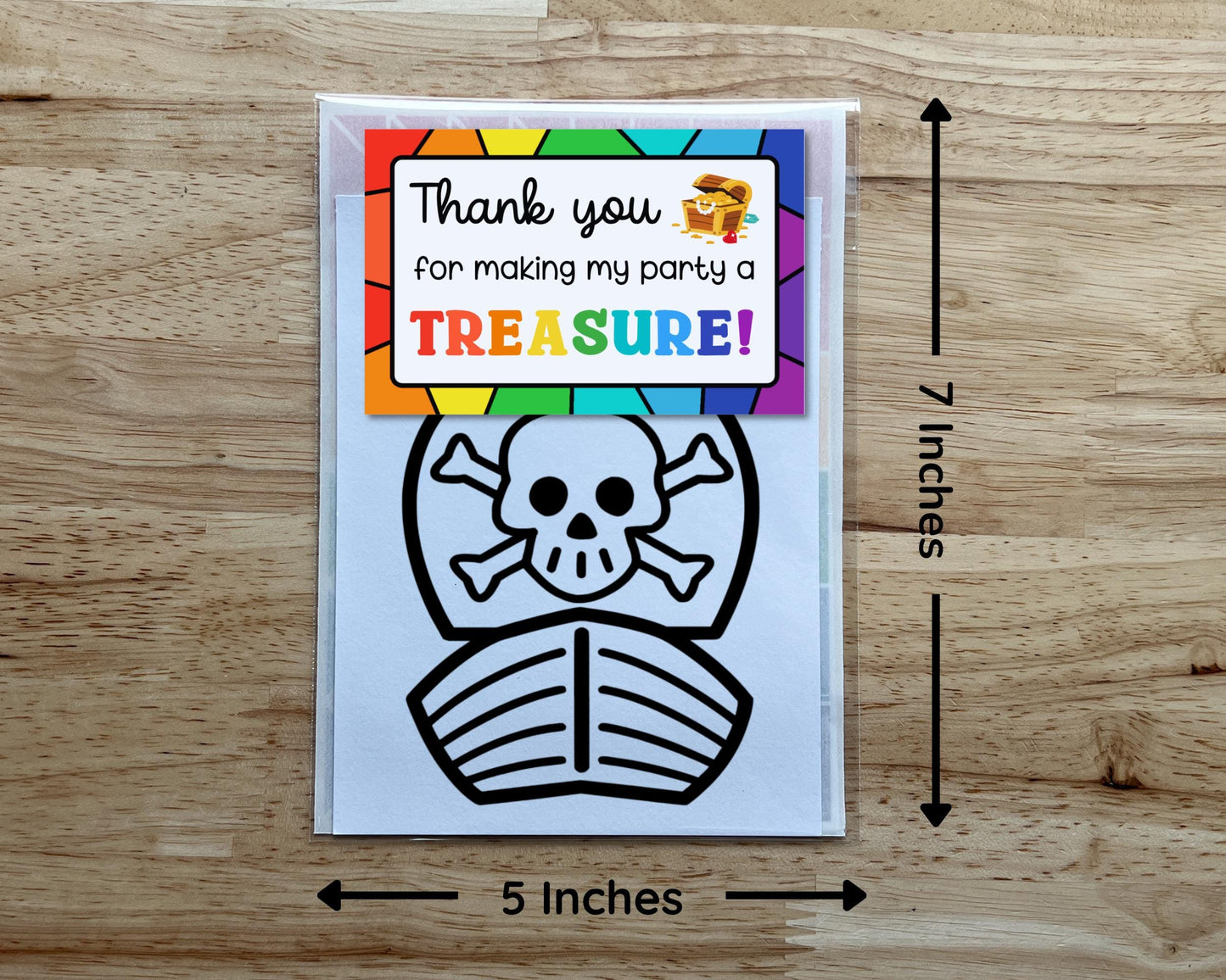 Pirate Suncatcher Craft Party Favor