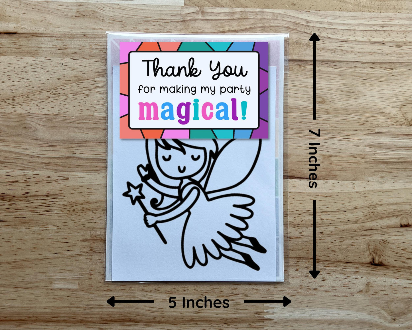 Fairy Suncatcher Craft Party Favor