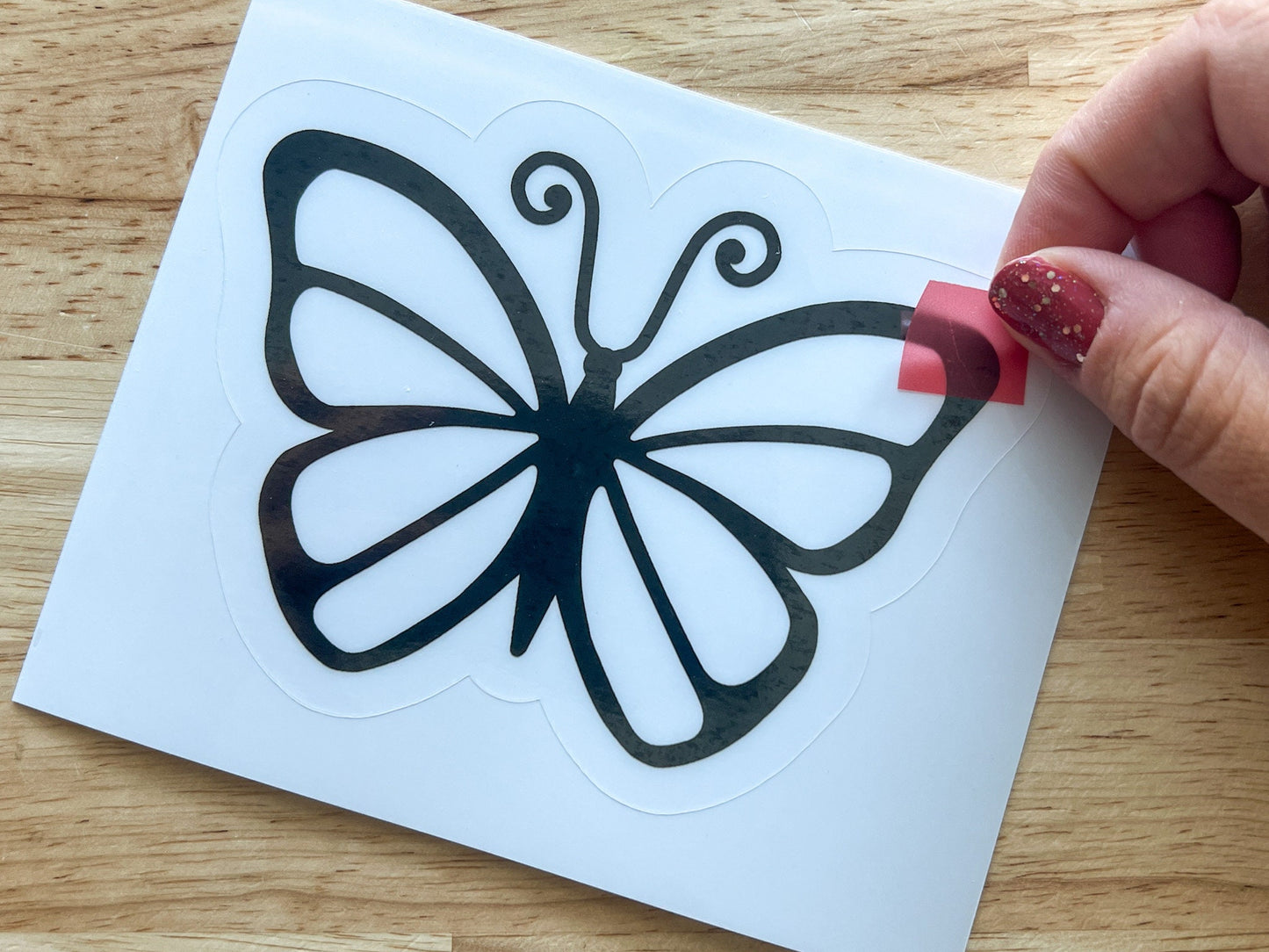 Butterfly Suncatcher Sticker Craft Kit