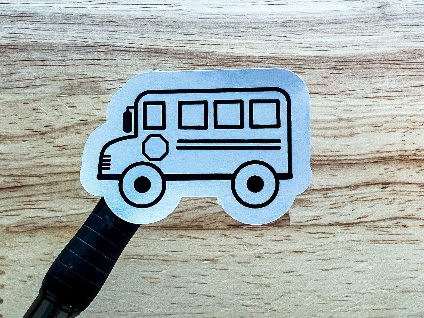 School Color Your Own Stickers