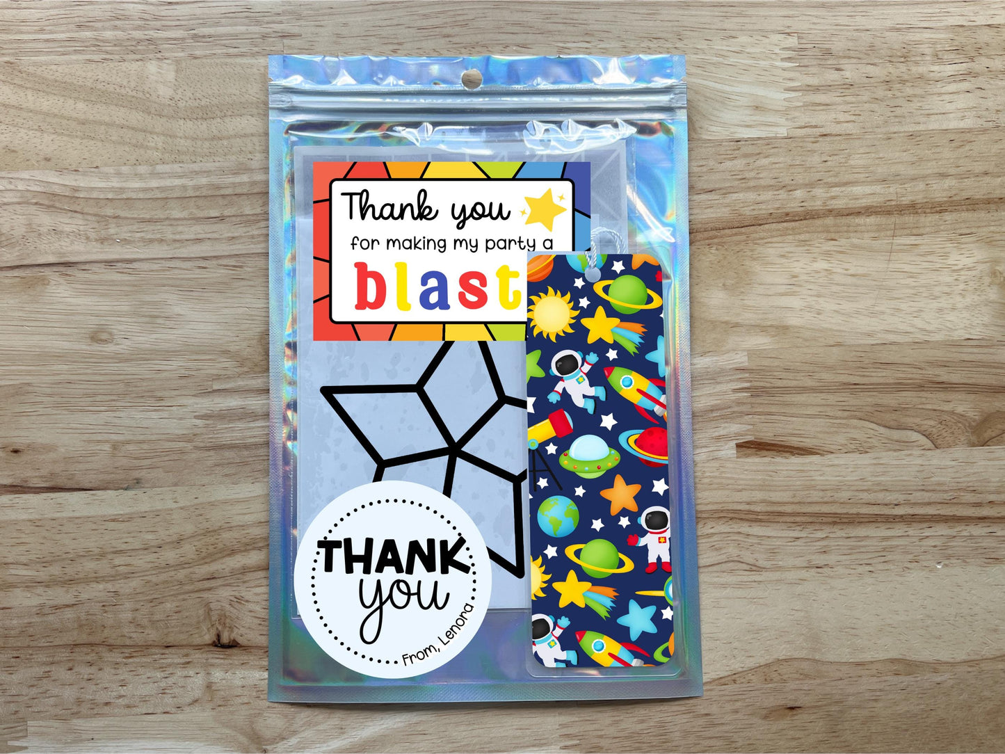 Outer Space Party Favor Bag