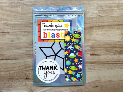 Outer Space Party Favor Bag