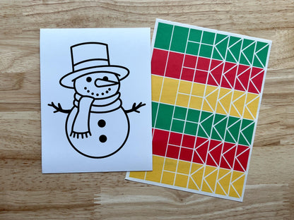 Bulk Christmas Party Suncatcher Craft Activity