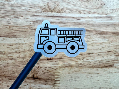Emergency Color Your Own Stickers