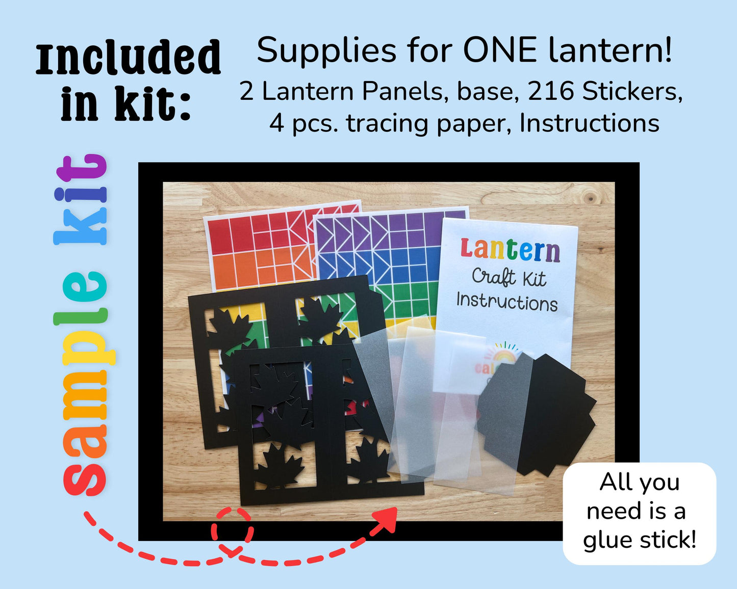 Fall Lantern Craft Kit