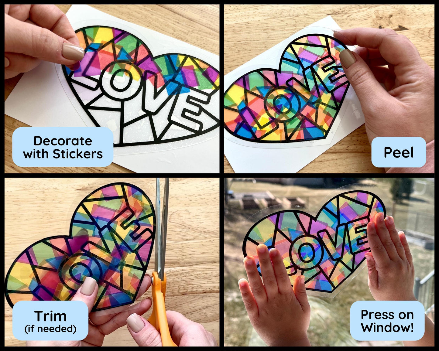 Excavator Suncatcher Craft Party Favor