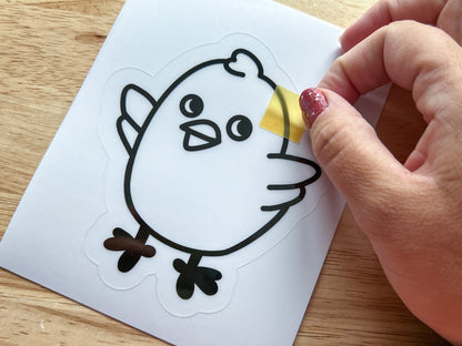 Easter Suncatcher Sticker Craft Kit, Set of 4