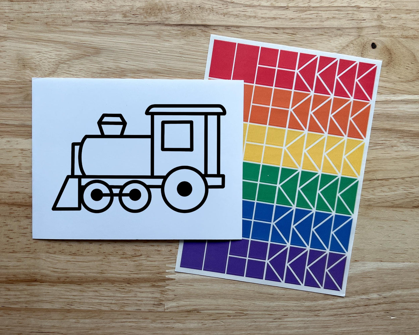 Train Suncatcher Craft Party Favor