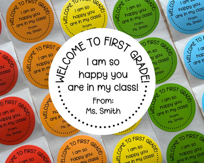 Back to School Stickers (Set of 10)