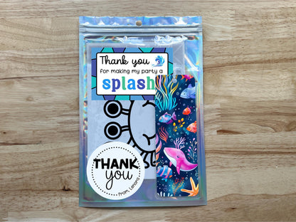 Under the Sea Party Favor Bag