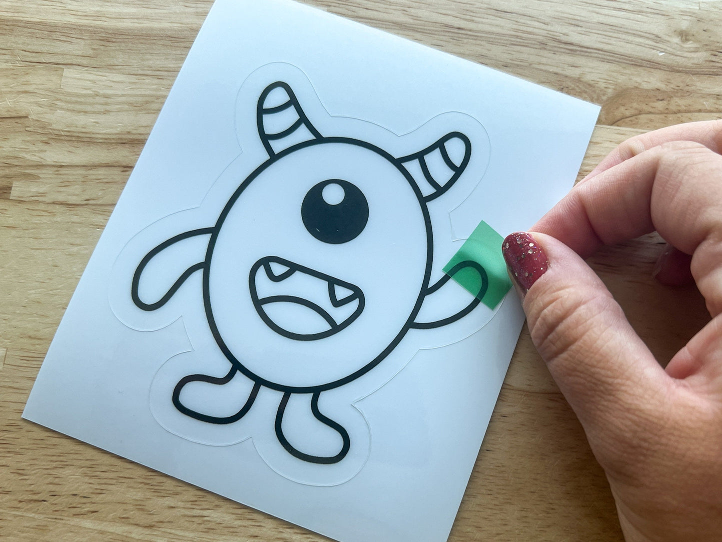 Monster Suncatcher Craft Party Favor