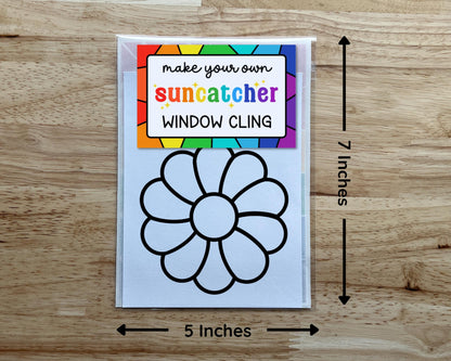 Daisy Suncatcher Sticker Craft Kit